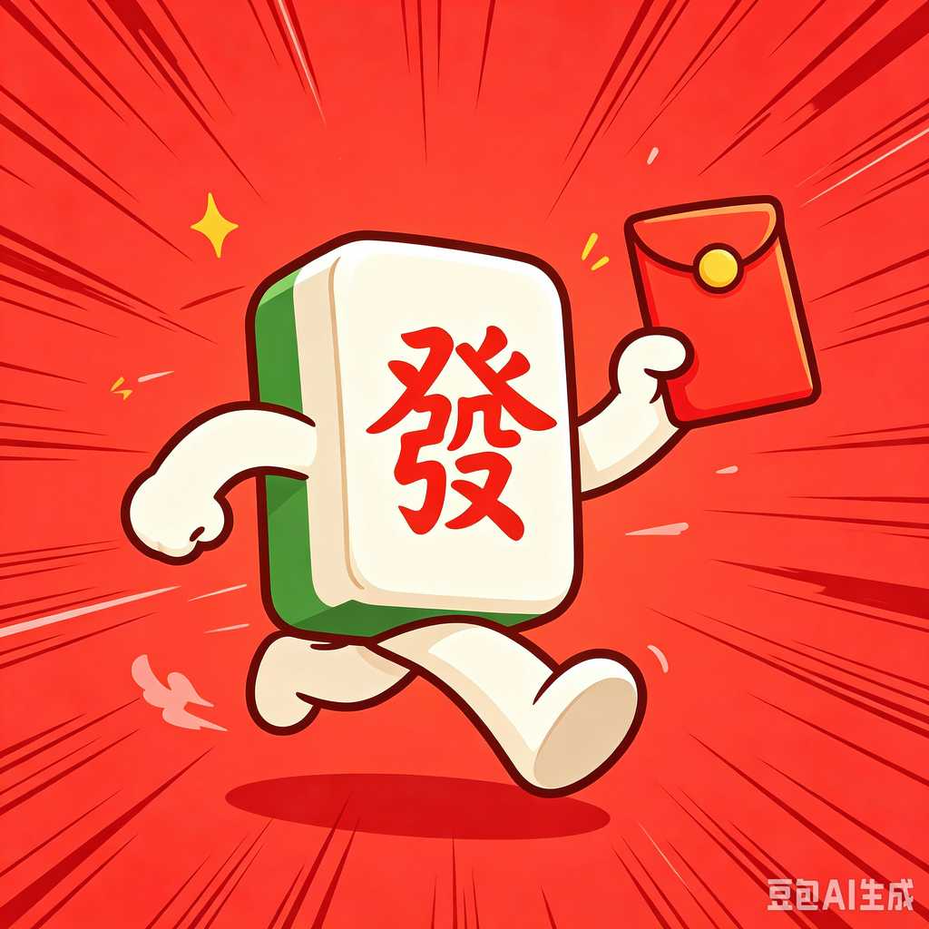 decorative text mahjong set