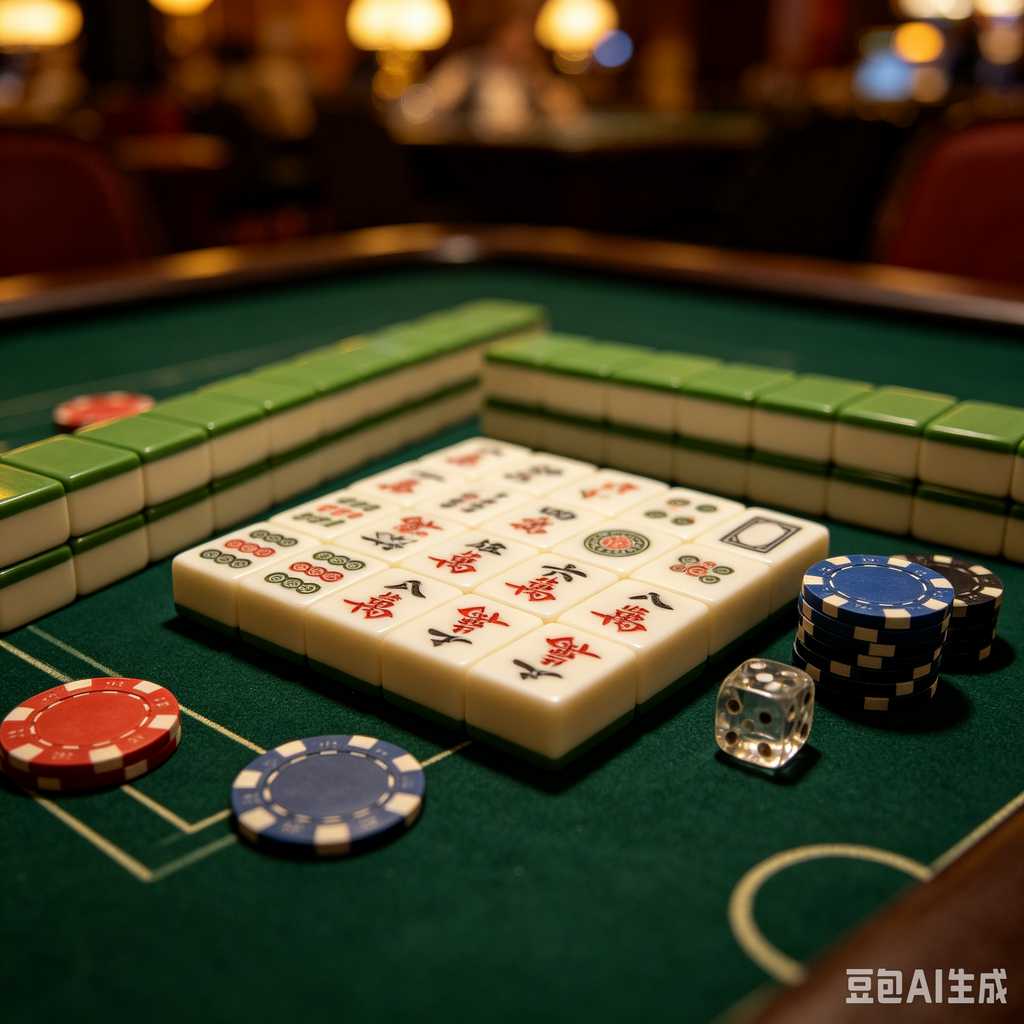 clear transparent mahjong tiles