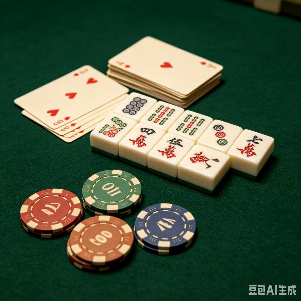 bright color mahjong tiles